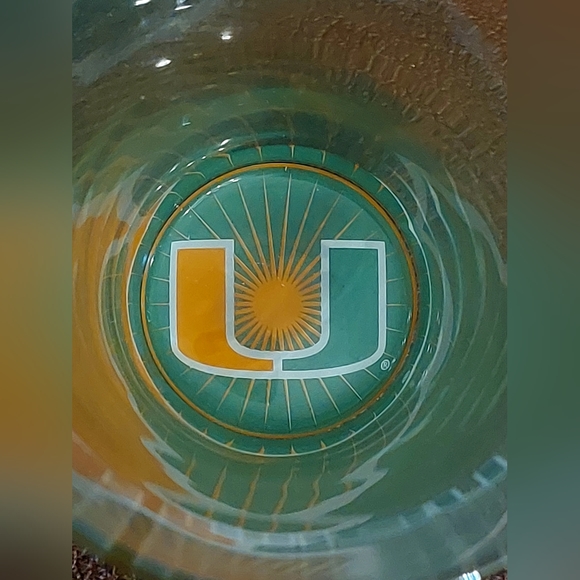 Vintage University of Miami Hurricanes Tumbler Collector Glass - Picture 3 of 9